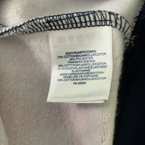 Lands’ End Serious Sweats Patchwork Plaid Hoodie Men’s Medium - Picture 6 of 12